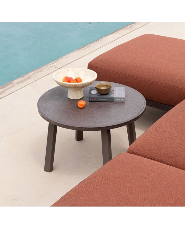 Mesa Maximo 60 mini NARDI redonda de 60 cm. y altura 30 cm.