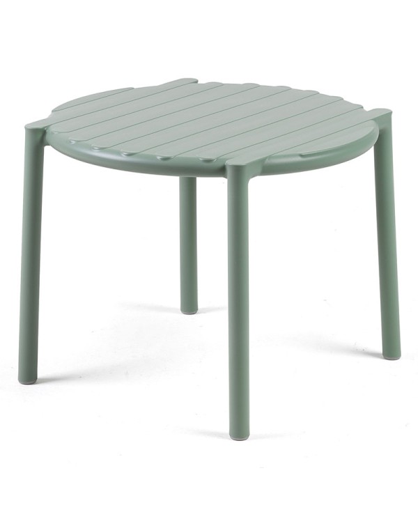 Mesa Doga NARDI redonda apilable para exterior