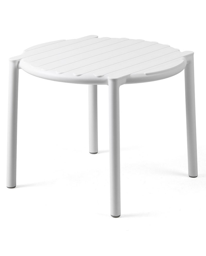 Mesa Doga NARDI redonda apilable para exterior