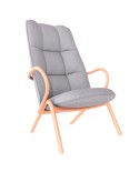 Sillón lounge Cissy Alto TON tapizado para hoteles y restaurantes.