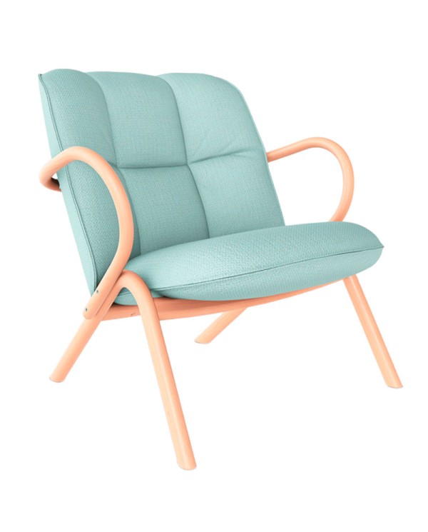 Sillón lounge Cissy Bajo TON tapizado para hoteles y restaurantes.