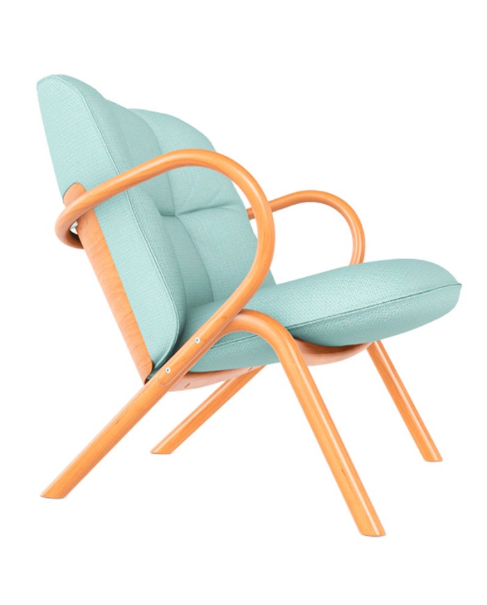 Sillón lounge moderno para interiorismo comercial y residencial.