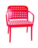 Sillón contemporáneo de madera para proyectos de interiorismo.