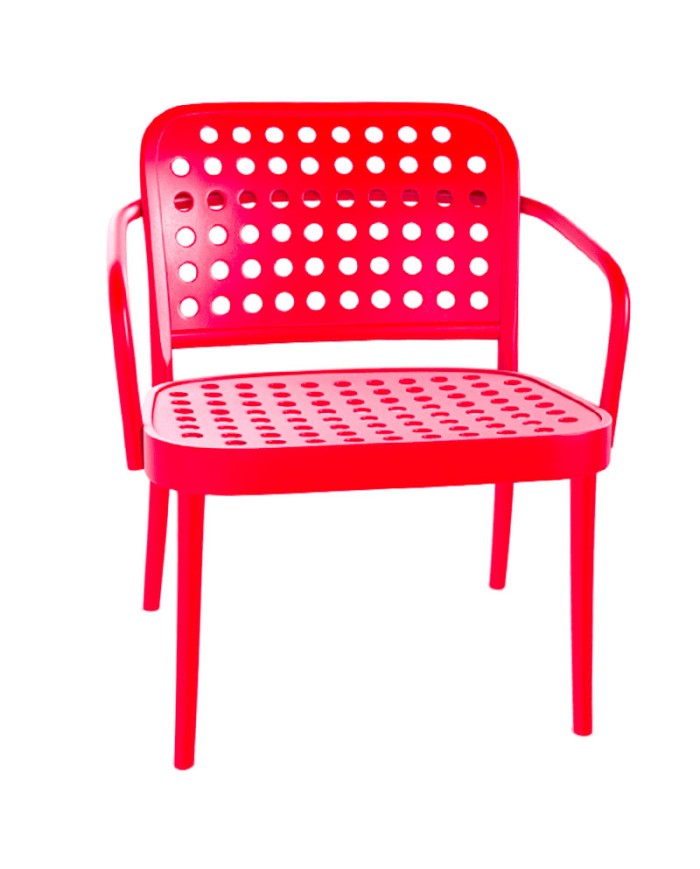 Sillón contemporáneo de madera para proyectos de interiorismo.