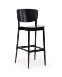 Taburete Valencia Bar TON 311 383 fabricado en madera de haya.