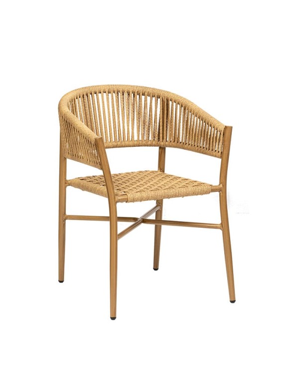 Sillón Havana curvado para hogar y hostelería M74D