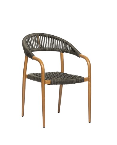 Sillón Faro con respaldo curvo para exterior M75