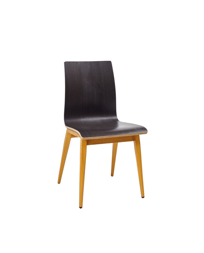 Silla Míchigan C-4 metálica y laminado para hostelería N61C