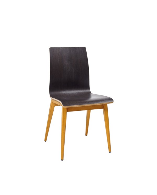 Silla Míchigan C-4 metálica y laminado para hostelería N61C