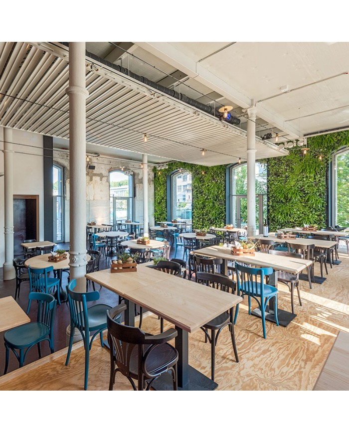 Silla de madera TON 56 para proyectos de restauración e interiorismo.
