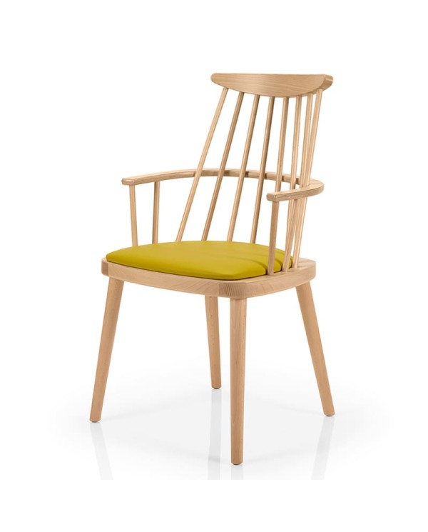 Sillón de madera JMS Moreira H72B