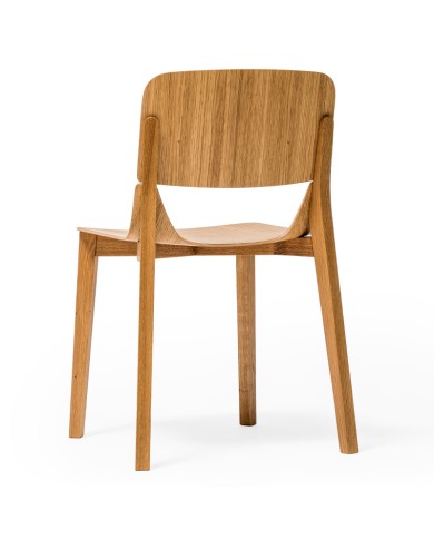 Silla TON Leaf Roble para restaurantes, cafeterías, hoteles y comedores