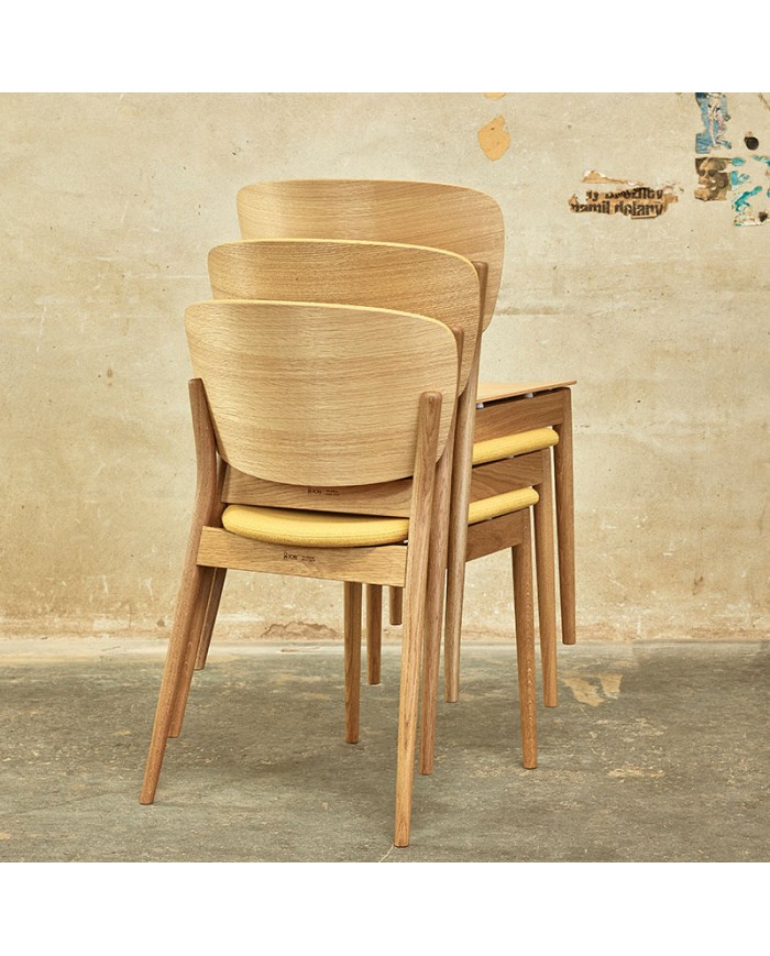 Silla Valencia TON de madera de haya para comedor