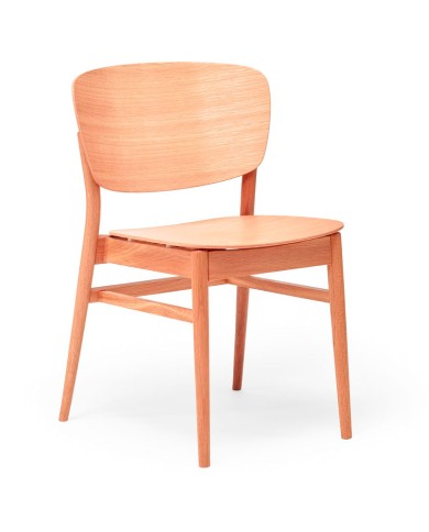 Silla TON Valencia de madera de haya para hostelería e interiorismo
