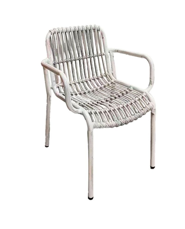 Sillón Brunch aluminio y cuerda para ZC31