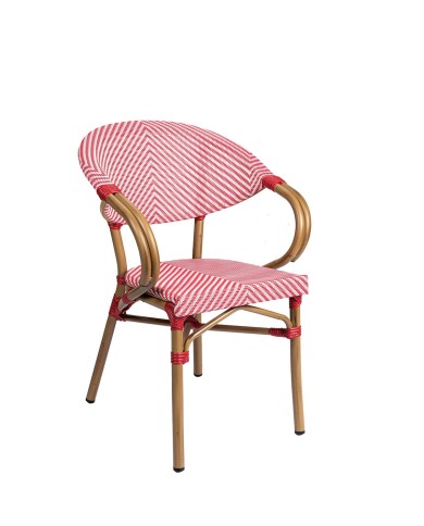 Sillón Filipinas de aluminio y textilene para exterior ZC63