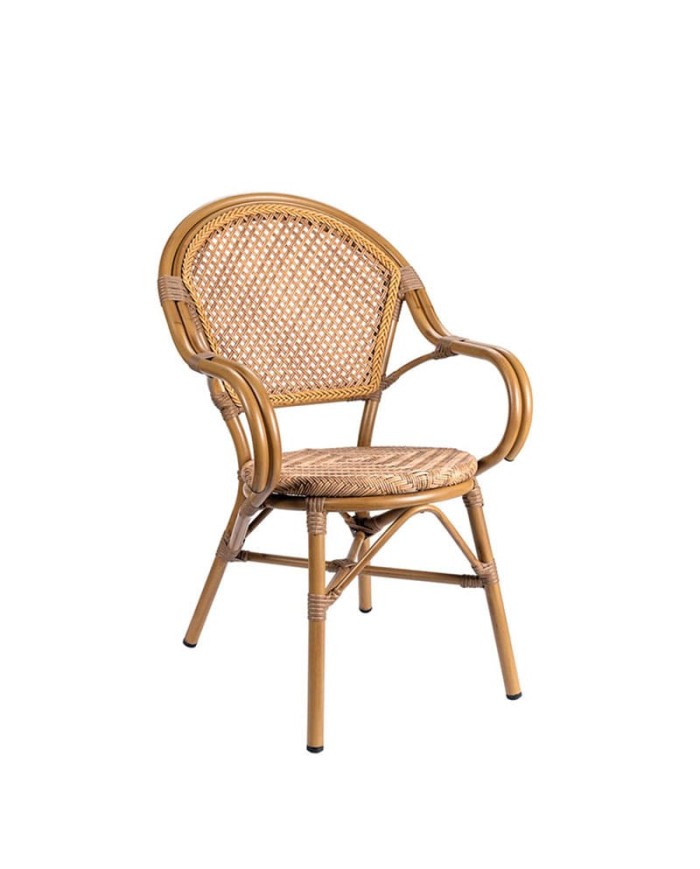 Sillón Anna de terraza para jardín y hostelería ZC64