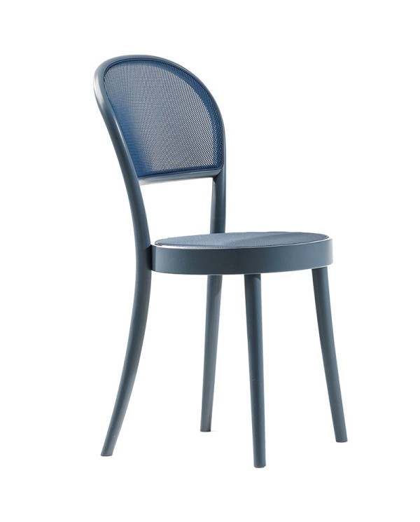 Silla TON 314 de madera de haya con malla