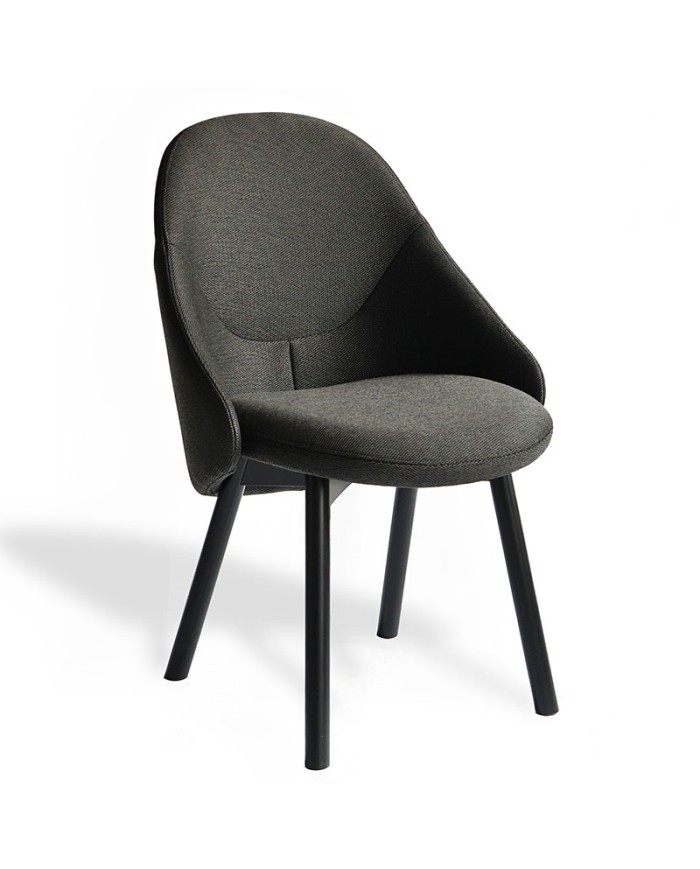 Silla Albu de TON con respaldo envolvente
