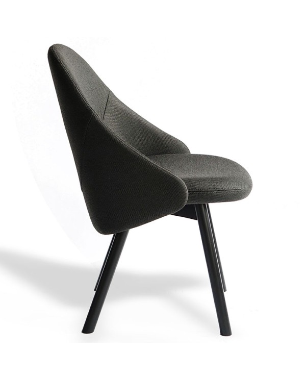 Silla Albu TON de madera y tapizado