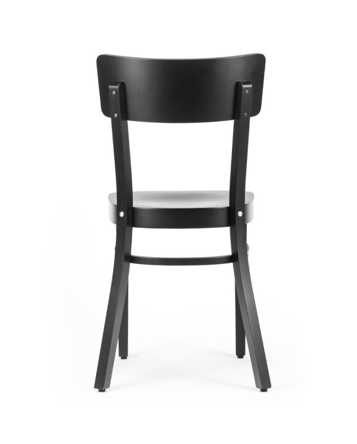 Silla Ideal TON de madera de haya vista frontal