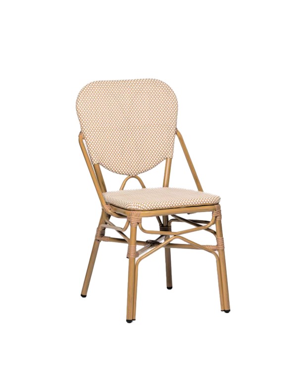 Silla Palais aluminio y médula para hostelería ZF39