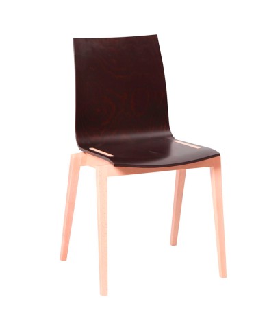 Silla Stockholm TON fabricada en madera de haya.