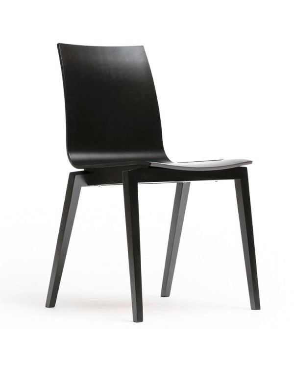 Silla Stockholm TON de madera de haya para hostelería y hogar.
