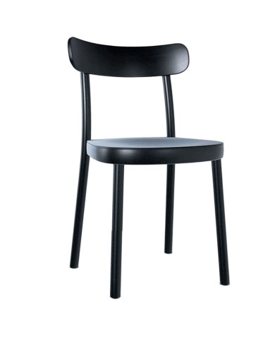 Silla La Zitta TON fabricada en madera de haya.