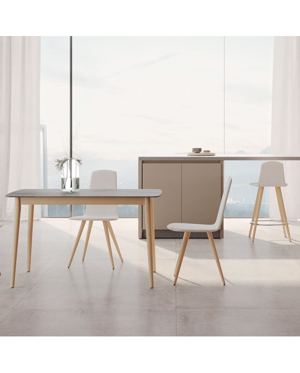 Mesa Cartago Bailen-BHF en laminado para cocina