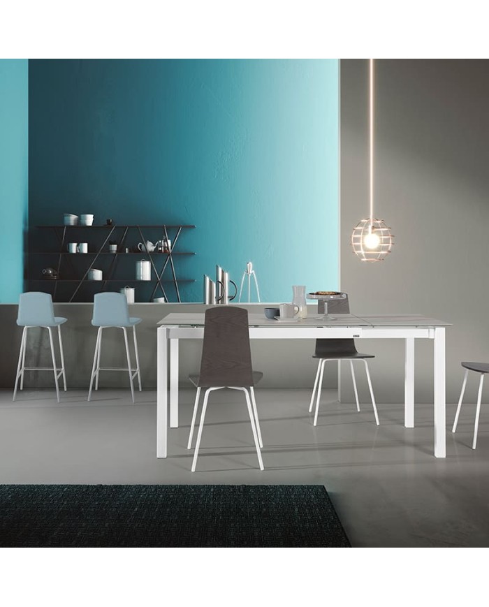Mesa Celeste Bailen-BHF extensible y altura 90 cm. para cocina