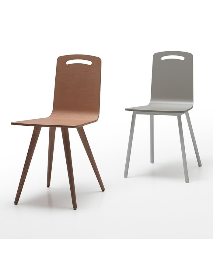 Silla Aya-Shun Bailén-BHF tapizada para cocina y comedor