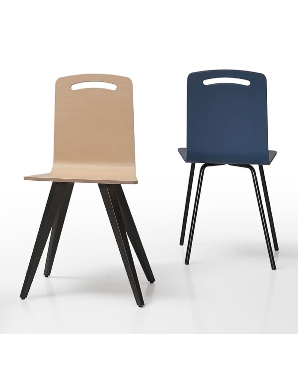 Silla Aya-Shun Bailén-BHF tapizada para cocina y comedor