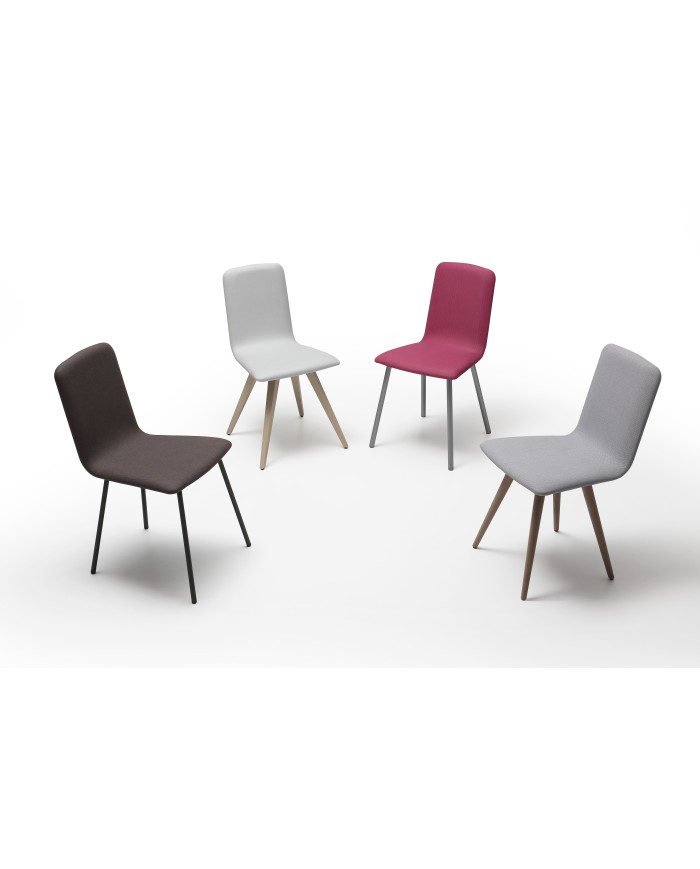 Silla Durban Bailén-BHF tapizada para cocina y comedor